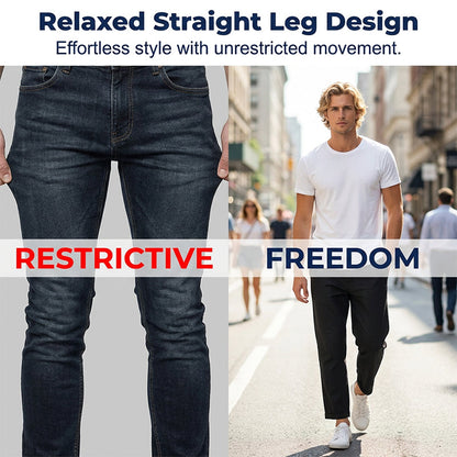 🔥Limited-time offer-Men’s Straight-Leg Loose-Fit Lightweight Pants