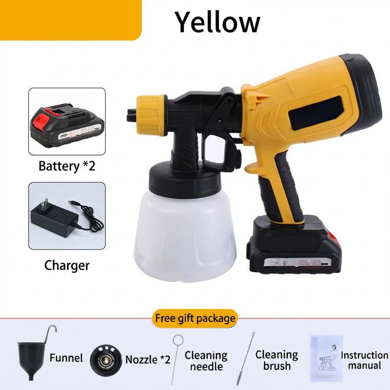 Multi-Purpose Cordless Electric Paint Sprayer