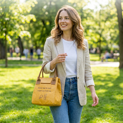 💥Limited-time offer-Reusable Thermal Lunch Tote with Handles