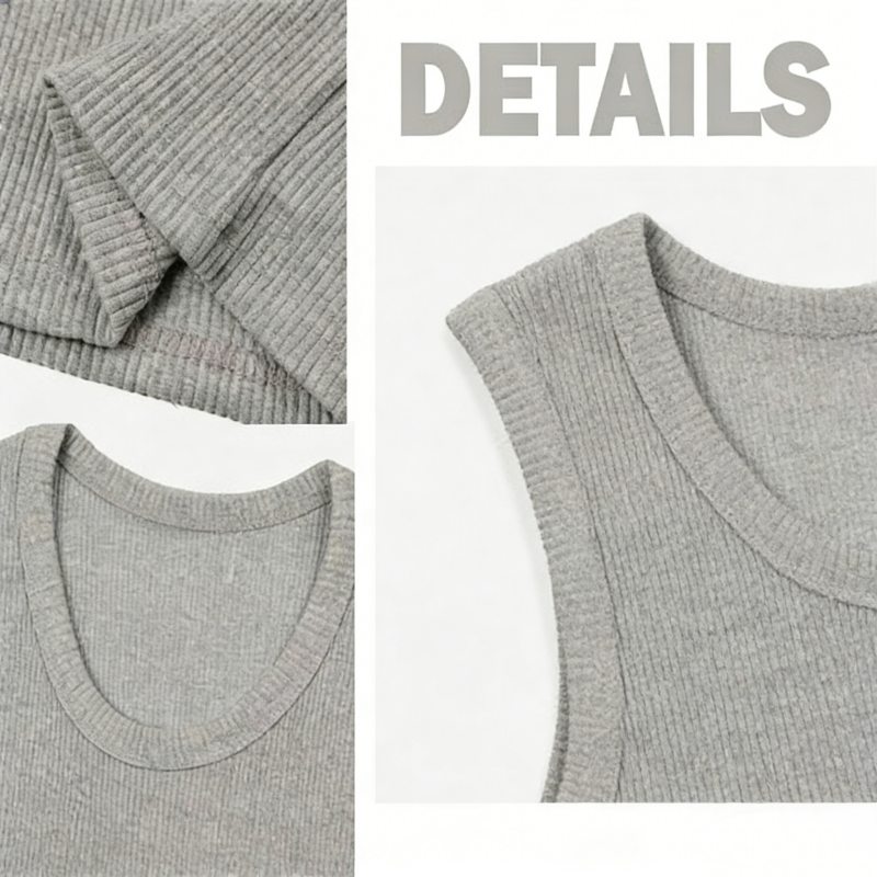📢📢Last-day special-Men's Ribbed Muscle Tank Top