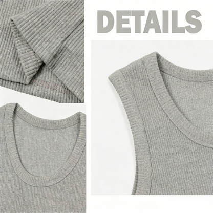 📢📢Last-day special-Men's Ribbed Muscle Tank Top