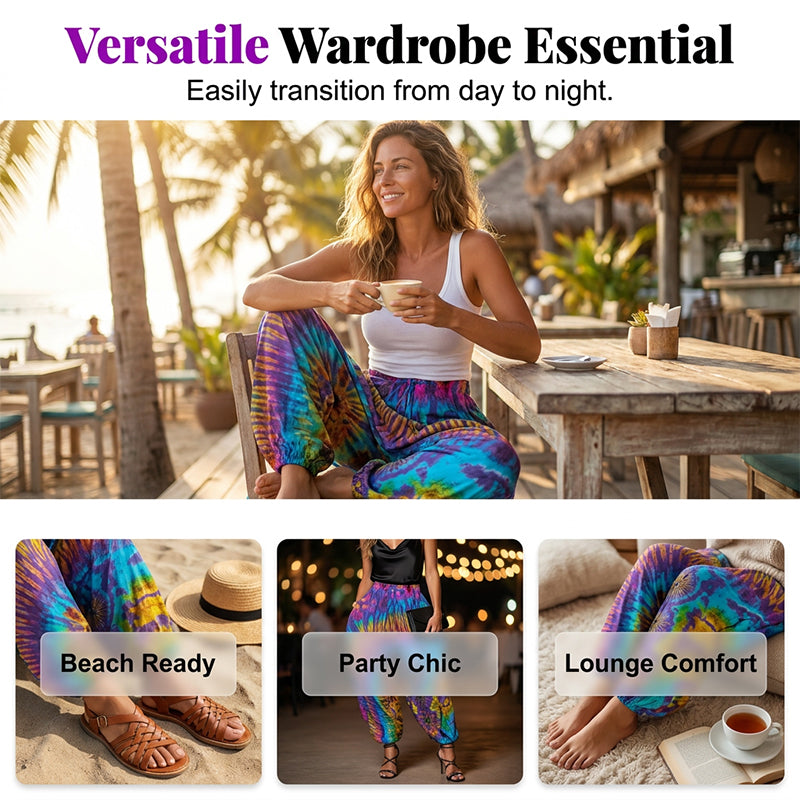 🔥New Arrivals & Special Offers-Women's Tie-Dye Harem Pants