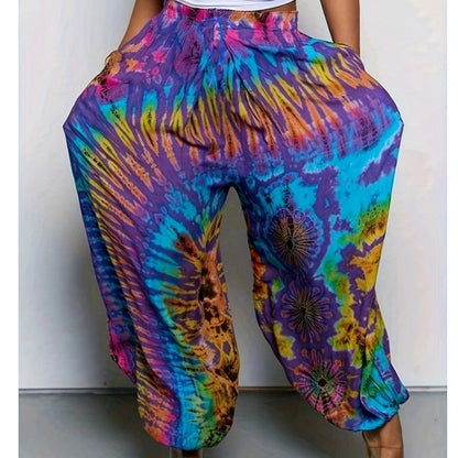 🔥New Arrivals & Special Offers-Women's Tie-Dye Harem Pants