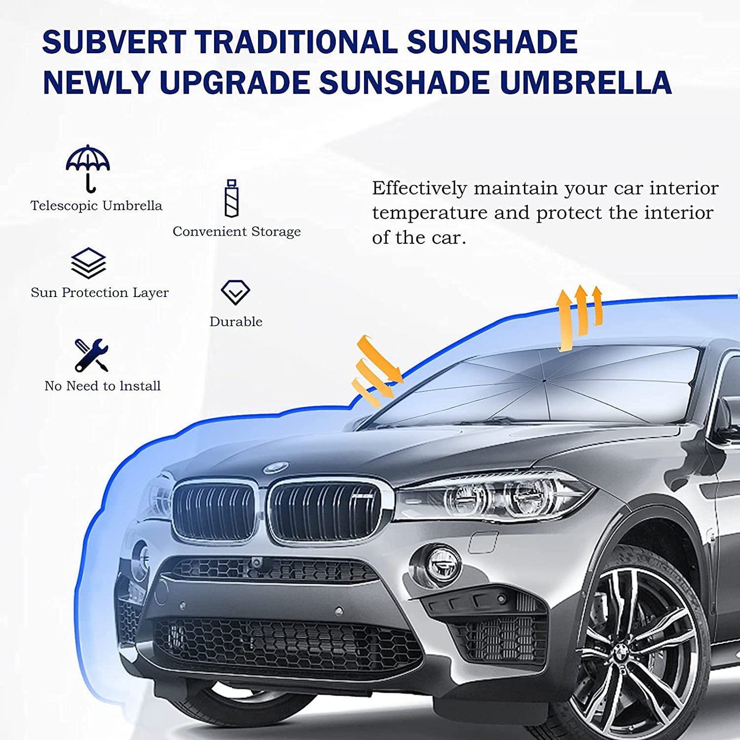 ? Auto Sunshade Umbrella - Protect Your Car!?