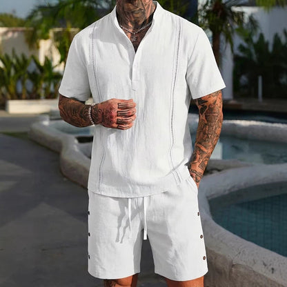 🔥Limited-time offer-Men's Breathable Casual Two-Piece Set