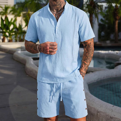 🔥Limited-time offer-Men's Breathable Casual Two-Piece Set