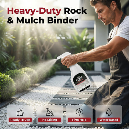 ⏰50% off for a limited time🎁Spray-On Rock & Mulch Binder