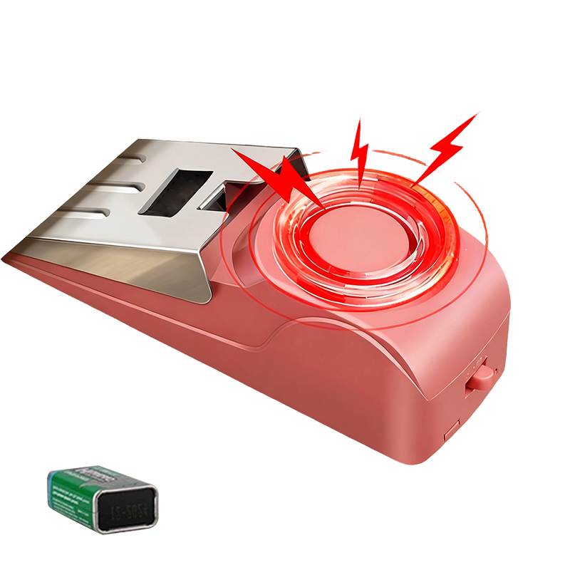📢📢50% OFF !! ⏰Door Stopper Alarm with Sound & Light Alert for Home & Travel