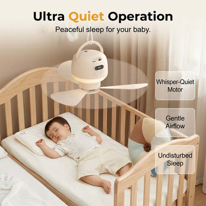 💴 Limited Stock⏰ Portable USB Ceiling Fan with LED Light |💡 USB-Powered, Hang Anywhere, Ideal for Camping & Home – Cash on Delivery ✅