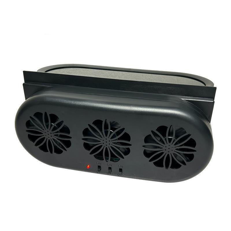 Solar Air Circulation Exhaust Fan for Car - Cooling Artifact