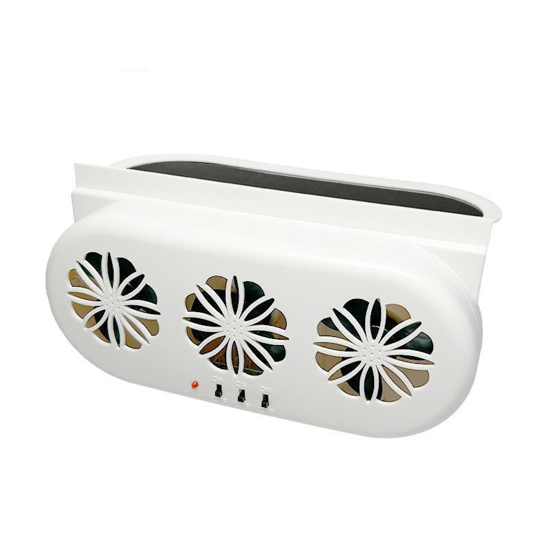Solar Air Circulation Exhaust Fan for Car - Cooling Artifact
