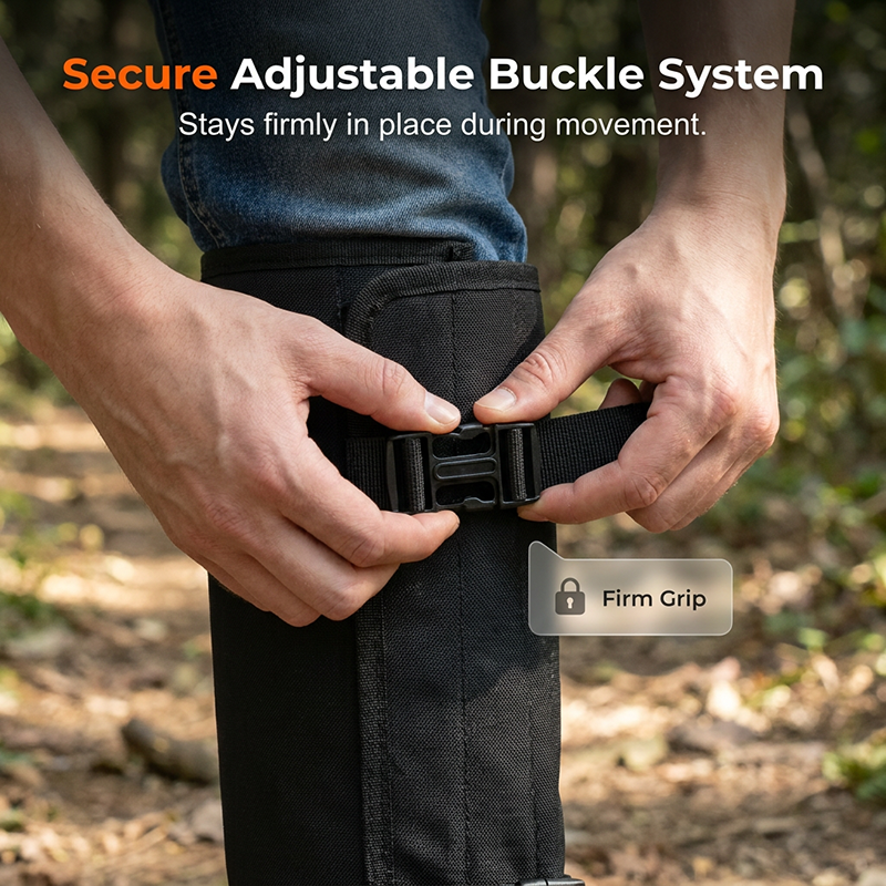 🌿 Tuck In, Stay Dry, Avoid Ticks – Tough Ripstop Gaiters for Hiking & Shooting.