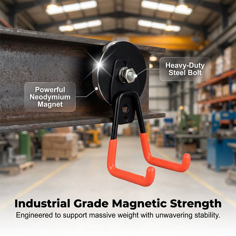 🔥Limited-time offer-Heavy-Duty Magnetic Double-Claw Hook