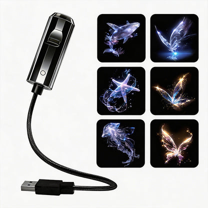🔥Limited-time offer-USB Galaxy & Moon Projector Night Light