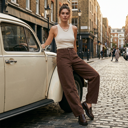 🎉 2026 Sale — Over 23,000 Sold! 💞 High-Waist Wide-Leg Pants – Legs for Days, Effortless Ease 🌸