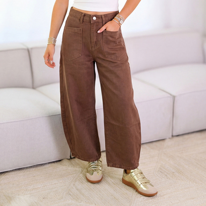 🎉 2026 Sale — Over 23,000 Sold! 💞 High-Waist Wide-Leg Pants – Legs for Days, Effortless Ease 🌸