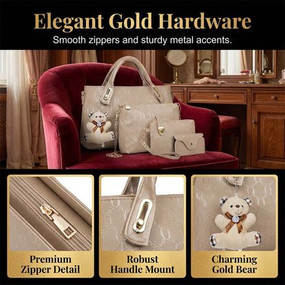 🔥2026 Hot Sale 50% OFF✨Women's Versatile 4-Piece Handbag Set