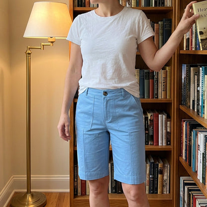 🔥New arrivals now on sale-Women's Solid Color Casual Shorts