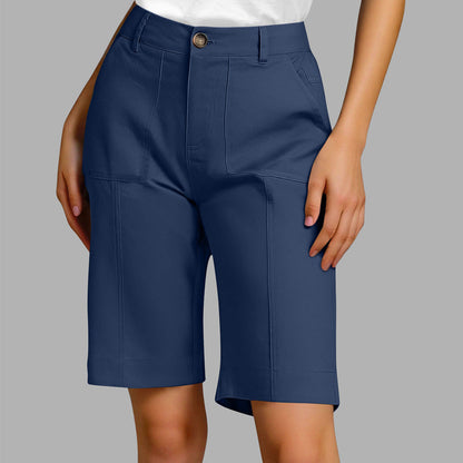 🔥New arrivals now on sale-Women's Solid Color Casual Shorts