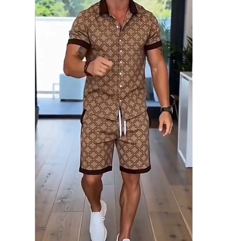 🔥New arrivals now on sale-Men's Printed 2-Piece Summer Set
