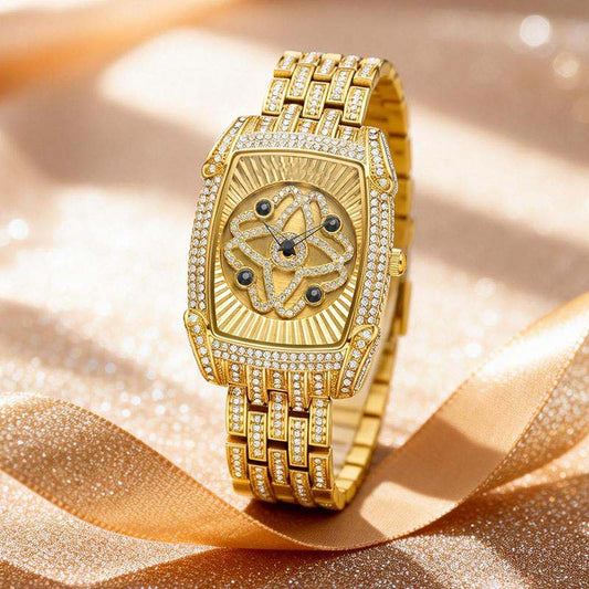 ⏳Limited-time 50% off⏰Women's Rhinestone-Encrusted Quartz Wristwatch💎⌚