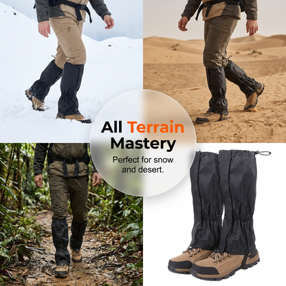 🔥Limited-time offer-Hiking Gaiters Lightweight Sandproof Leg Covers