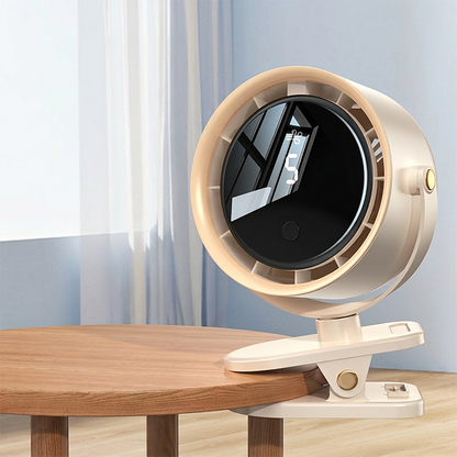 🥳2026 HOT SALE🥳LAST DAY 50% OFF!🔥All-Day Cordless Clip-On Fan with 5 Speeds & Night Light
