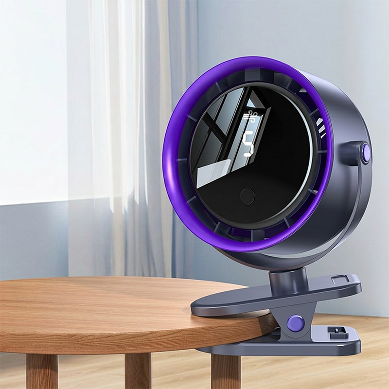 🥳2026 HOT SALE🥳LAST DAY 50% OFF!🔥All-Day Cordless Clip-On Fan with 5 Speeds & Night Light