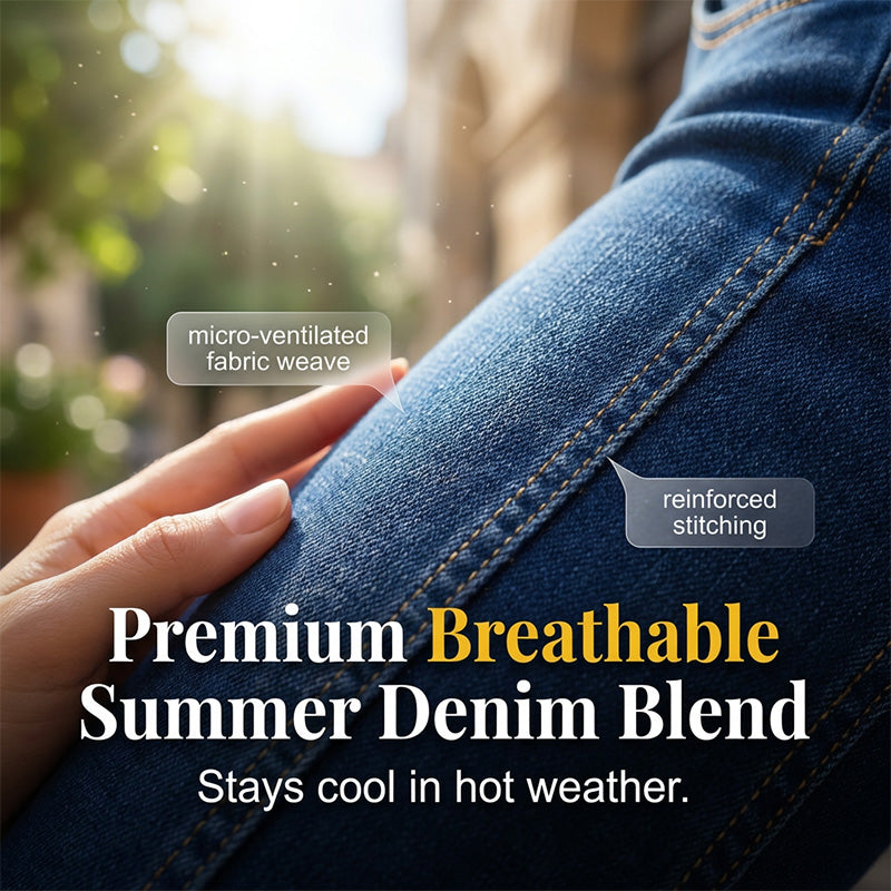🔥New styles now on sale-Women's High-Waisted Flared Capri Jeans