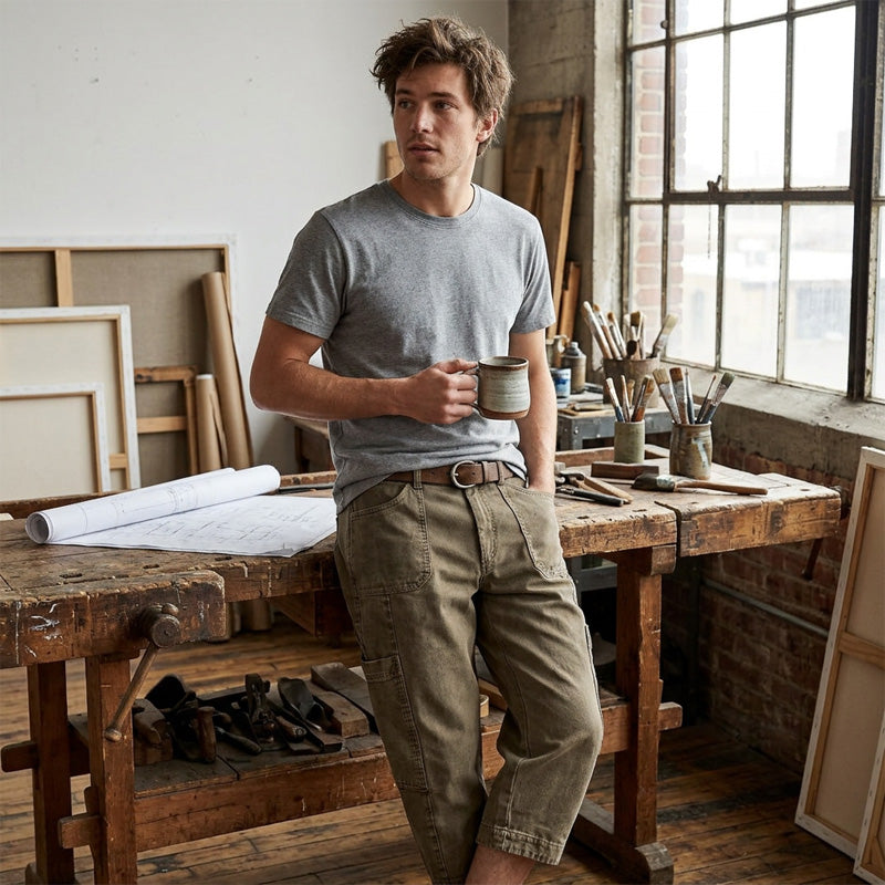 🔥New styles now on sale-Relaxed Casual Cargo Capris
