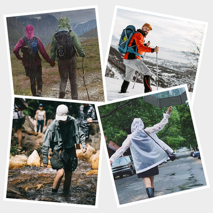🌧️ Rainy-Day Essential | Reusable Waterproof Non-Slip Shoe Covers