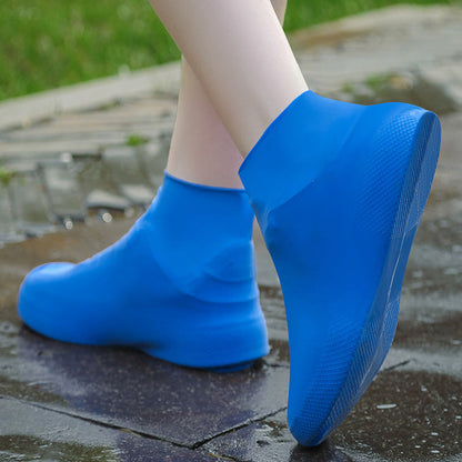 🌧️ Rainy-Day Essential | Reusable Waterproof Non-Slip Shoe Covers