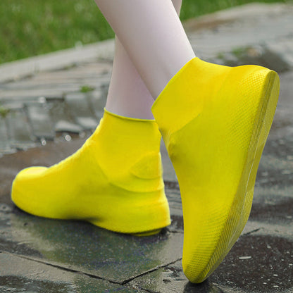 🌧️ Rainy-Day Essential | Reusable Waterproof Non-Slip Shoe Covers