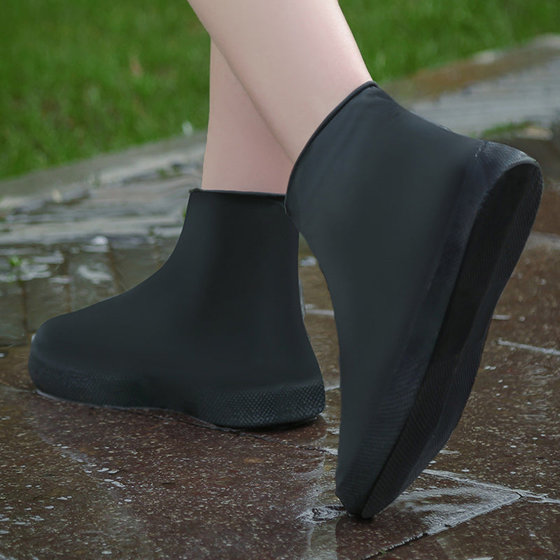 🌧️ Rainy-Day Essential | Reusable Waterproof Non-Slip Shoe Covers