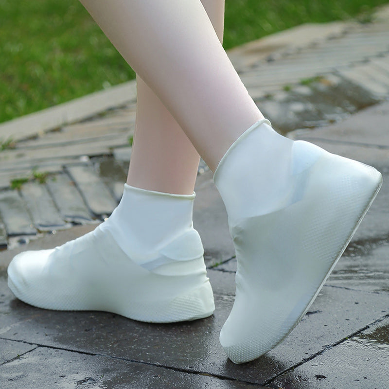🌧️ Rainy-Day Essential | Reusable Waterproof Non-Slip Shoe Covers