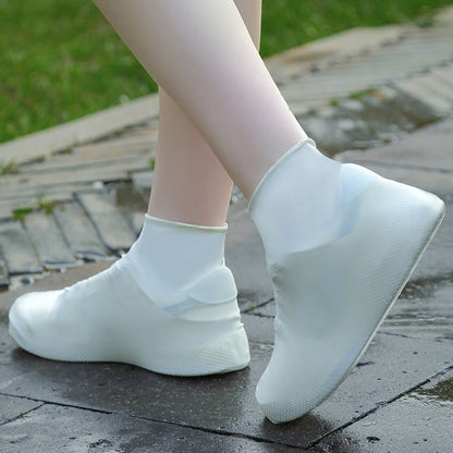 🌧️ Rainy-Day Essential | Reusable Waterproof Non-Slip Shoe Covers