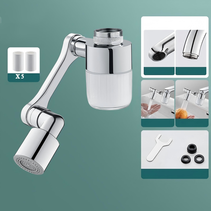 ⌛Limited-time offer-1080° Rotating Faucet Extender Aerator