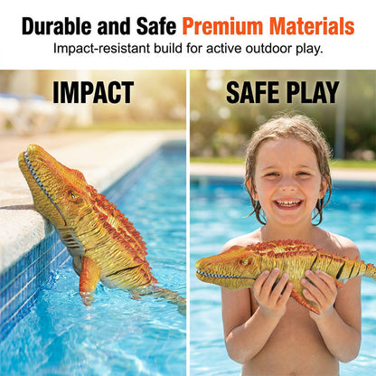 🔥Limited-time offer-2.4G RC Mosasaurus Swimming Toy with Spray
