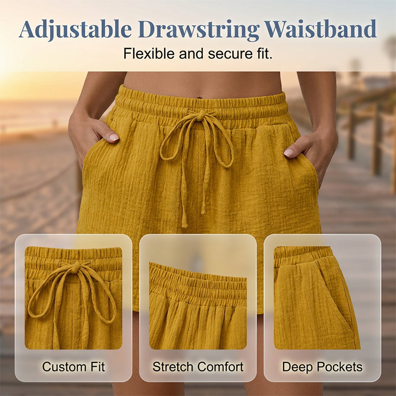 ⌛Limited-time offer-Women's Sleeveless Button-Down Tank & Shorts