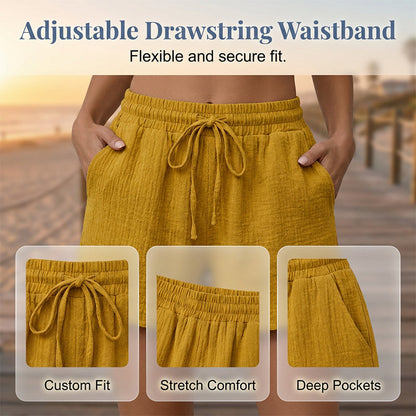 ⌛Limited-time offer-Women's Sleeveless Button-Down Tank & Shorts