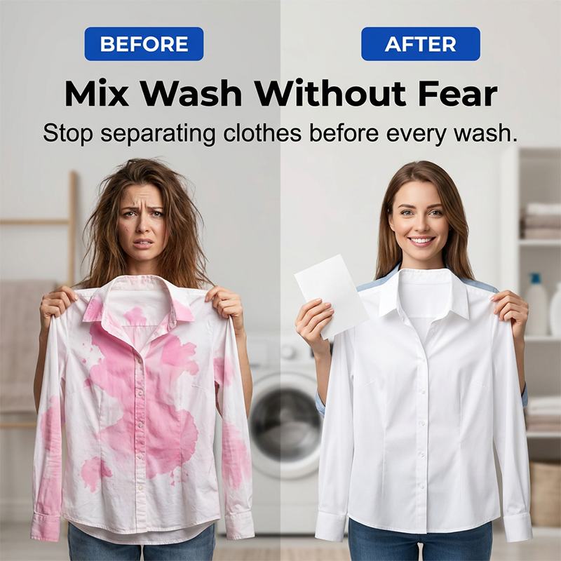 Anti Color Transfer Laundry Sheets