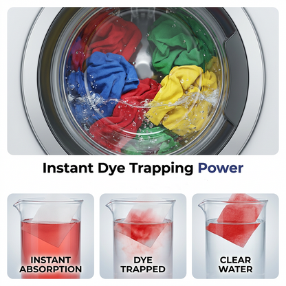 Anti Color Transfer Laundry Sheets