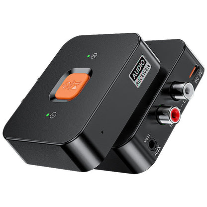 Bluetooth 6.0 Audio Receiver with RCA and AUX Outputs
