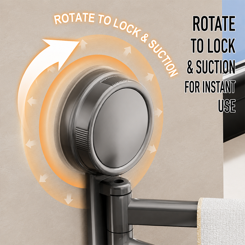 🔥Limited-time offer-Heavy Duty Suction Towel Rack