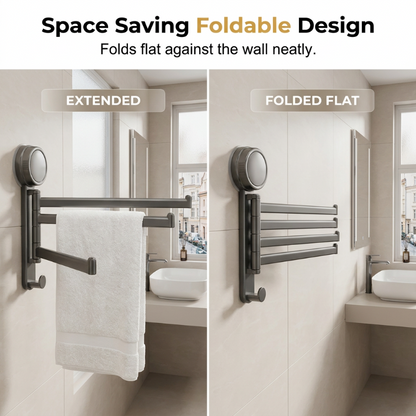 🔥Limited-time offer-Heavy Duty Suction Towel Rack