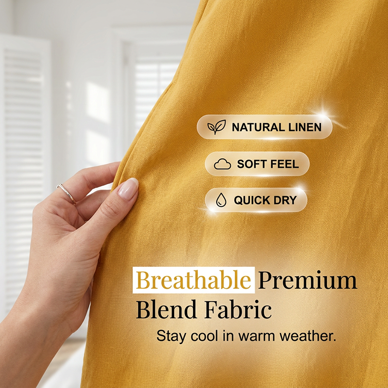 ⌛Limited-time offer-Women's Relaxed Fit Summer V-Neck Dress
