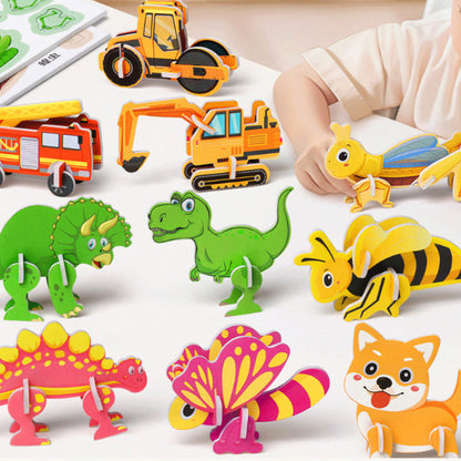 3D Educational Puzzle for Kids