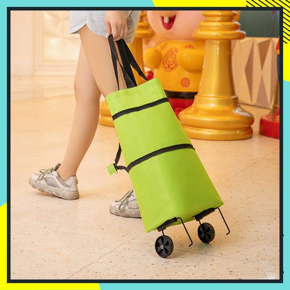 🔥Limited Offer $26.8!!⚡50K+ SOLD!🛍️2-in-1 Convertible shopping tote – hides wheels, holds 20kg, expands with zipper!