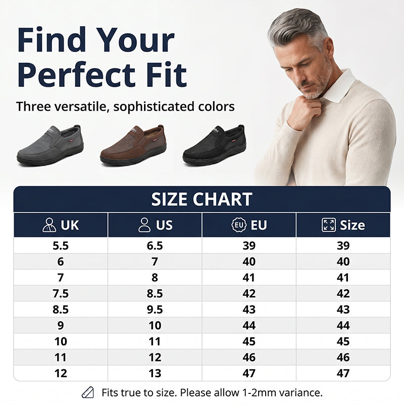 👟Men’s Breathable Slip-On Casual Shoes – Lightweight Everyday Comfort Sneakers ✨