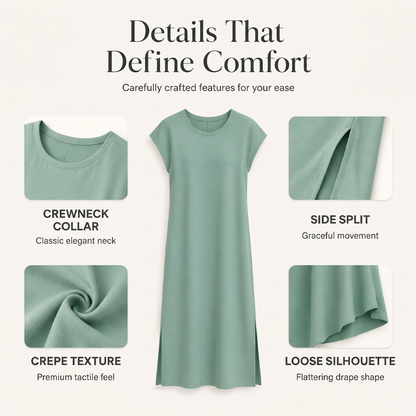Women's Summer Sleeveless Side Slit Dress